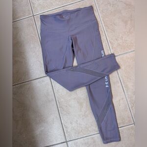 Under Armour Purple Compression Gym Leggings